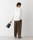 ソフトストレッチタックワイドパンツ(セットアップ可)