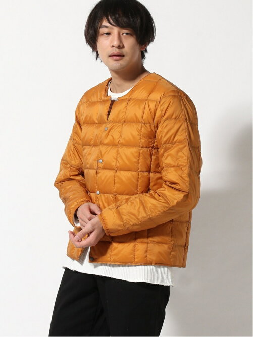 好日山荘 Taion M タイオン クルーネックボタン インナーダウンジャケット Rakuten Fashion 楽天ファッション 旧楽天ブランドアベニュー Cd5473