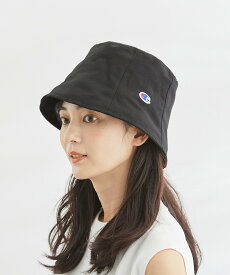 【SALE／10%OFF】ROPE' PICNIC PASSAGE 【Champion/チャンピオン別注】麻混ギャザーデザインハット ロペピクニック 帽子 ハット ブラック ホワイト