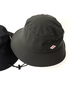 NOLLEY'S goodman 【DANTON/ダントン】POLYESTER BUCKET HAT DT-H0047 ノーリーズ 帽子 ハット グレー ブラック【送料無料】