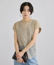 ラメメッシュタンクトップ