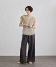ラメメッシュタンクトップ