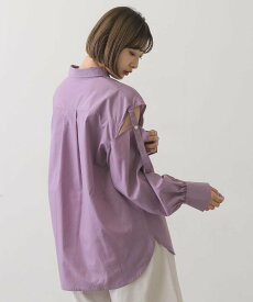 【SALE／50%OFF】RETRO GIRL 2WAYスリーブアソートSH レトロガール トップス シャツ・ブラウス ホワイト パープル