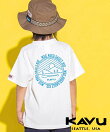 【KAVU】バックロゴ アウトドアグラフィックTシャツ(100cm・120cm・140cm)