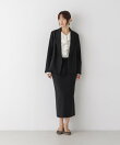 ソフトストレッチタイトスカート(セットアップ可)