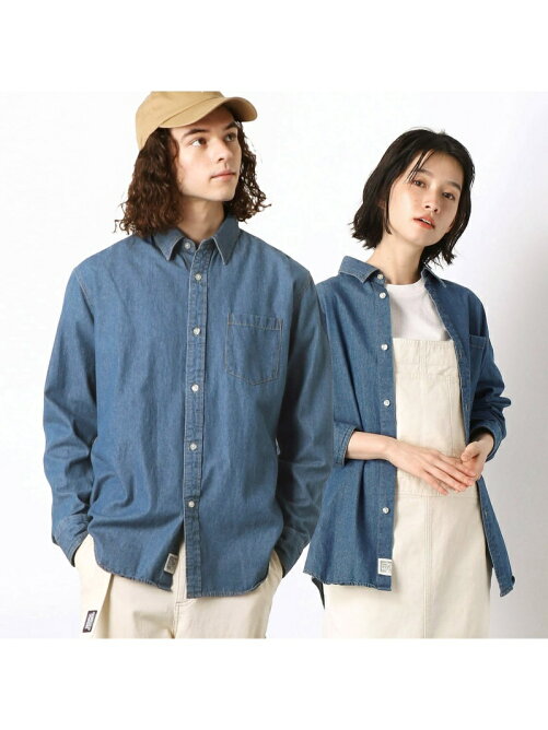 Comme Ca Ism レギュラーカラー デニムシャツ Rakuten Fashion 楽天ファッション 旧楽天ブランドアベニュー T
