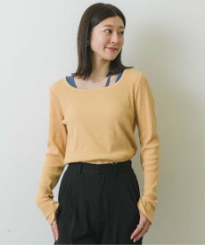 【SALE／57%OFF】RETRO GIRL スリット袖ボタンテレコTee レトロガール トップス その他のトップス ホワイト グレー オレンジ ブルー