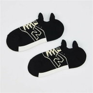 【SALE／50%OFF】New Balance スニーカー柄パイルソックス ニューバランス 靴下・レッグウェア 靴下 グレ…