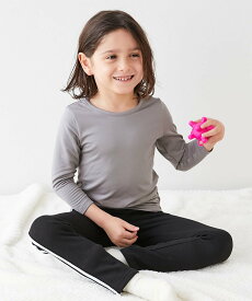 【SALE／36%OFF】devirock どっちも前 吸水速乾 あったか9分袖Tシャツ インナーシャツ 25AW デビロック インナー・ルームウェア その他のインナー・ルームウェア ブラック グレー