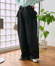 別注 サスペンダー付き ビッグ 2タック ツイルパンツ<セットアップ対応>/チノパンツ/チノ サロペ/サロペット