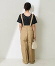 別注 サスペンダー付き ビッグ 2タック ツイルパンツ<セットアップ対応>/チノパンツ/チノ サロペ/サロペット