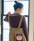 別注 サスペンダー付き ビッグ 2タック ツイルパンツ<セットアップ対応>/チノパンツ/チノ サロペ/サロペット