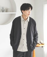 GLOBAL WORK 夏素材サッカーシャツカーデ長袖/638153 グローバルワーク トップス カーディガン ネイビー …