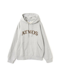 atmos atmos Python Pattern Logo Hoodie GRAY �A�g���X �g�b�v�X �p�[�J�[�E�t�[�f�B�[ �O���[�y���������z