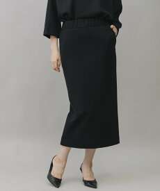 【SALE／10%OFF】Munich ダブルフェイスブークレータイトスカート ミューニック スカート その他のスカート ブラック グレー ホワイト【送料無料】