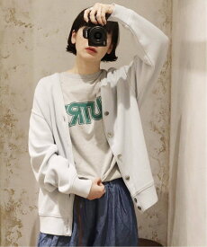 journal standard luxe 【YONETOMI NEW BASIC】GIMA COTTON KNIT C/D:ニットカーディガン ジャーナルスタンダード ラックス トップス カーディガン ブルー ネイビー パープル ピンク オレンジ イエロー【送料無料】