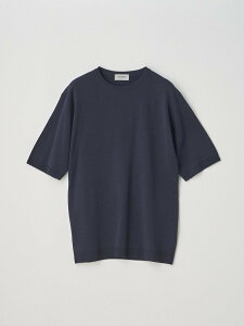 JOHN SMEDLEY [Merino wool] Crew neck T-shirt b S4701 b 30G WXh[ gbvX jbg ubNyz