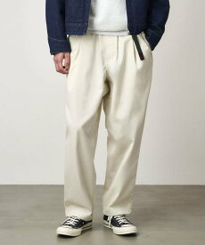 【SALE／10%OFF】GRAMICCI GRAMICCI/T/C TWILL TUCK TAPERED PANT セットアップセブン パンツ その他のパンツ ブラウン グレー ブラック【送料無料】