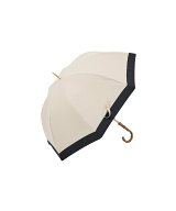untule 【完全遮光100%】 長傘 M/バイカラー(55cm) アントゥーレ ファッション雑貨 傘・長傘 ホワイト ブ…