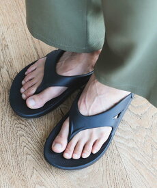 B:MING by BEAMS OOFOS / Ooriginal Sandals ビーミング ライフストア バイ ビームス シューズ・靴 サンダル ブラック ベージュ【送料無料】