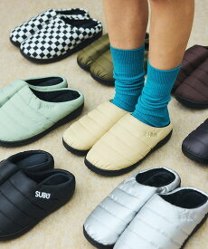 SUBU SUBU Permanent Collection 2025 パーマネント ウィンター サンダル モックシューズ 25AW フリークスストア シューズ・靴 サンダル ブラック シルバー グレー ベージュ ブラウン【送料無料】