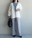 【S/Mサイズ展開】セミワイドセンタープレスパンツ