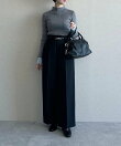 【S/Mサイズ展開】セミワイドセンタープレスパンツ