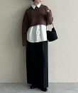 【S/Mサイズ展開】セミワイドセンタープレスパンツ