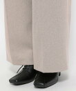 【S/Mサイズ展開】セミワイドセンタープレスパンツ