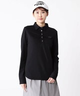 【SALE／50%OFF】MASTER BUNNY EDITION 36Gニットサッカー長袖ポロシャツ マスターバニーエディション ト…