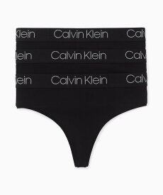 【SALE／50%OFF】Calvin Klein Underwear (W)【公式ショップ】 カルバンクライン ハイウエスト ソング 3枚パック Calvin Klein Underwear QD3757 カルバン・クライン インナー・ルームウェア ショーツ ブラック