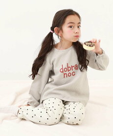 devirock ガールズ やわらかキルト パジャマ 長袖パジャマ ルームウェア 長袖ルームウェア 25AW デビロック インナー・ルームウェア パジャマ ブルー グレー グリーン ピンク