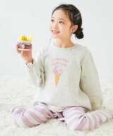 devirock ガールズ やわらかキルト パジャマ 長袖パジャマ ルームウェア 長袖ルームウェア 25AW デビロッ…