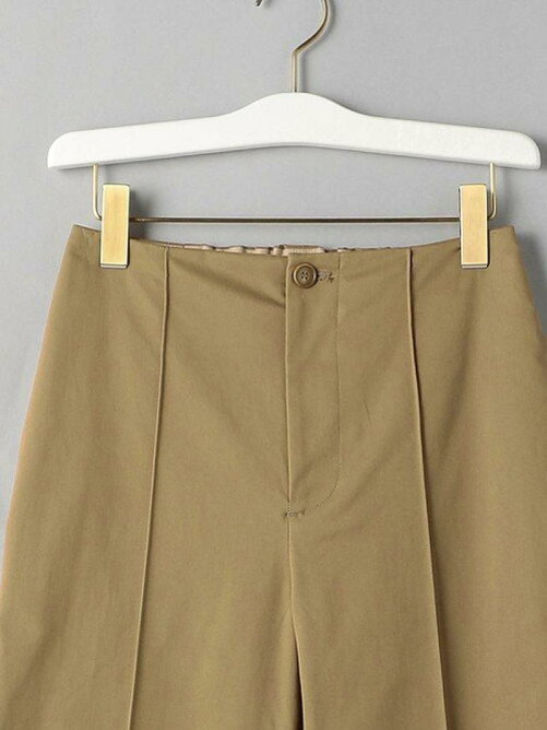 Beauty Youth United Arrows By コットンチノピンタックワイドパンツ O Rakuten Fashion 楽天ファッション 旧楽天ブランドアベニュー Bn8479