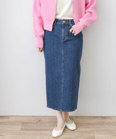 【SALE／40%OFF】Sonny Label ロングタイトデニムスカート サニーレーベル スカート その他のスカート ブルー ネイビー【送料無料】