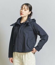 BEAUTY&YOUTH UNITED ARROWS グログランフード マウンテンパーカー -2WAY/撥水加工- ビューティー＆ユース　ユナイテッドアローズ ジャケット・アウター マウンテンパーカー ベージュ ホワイト ネイビー【送料無料】