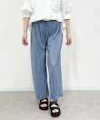 SZT: シワになりにくいプリーツワイドパンツ