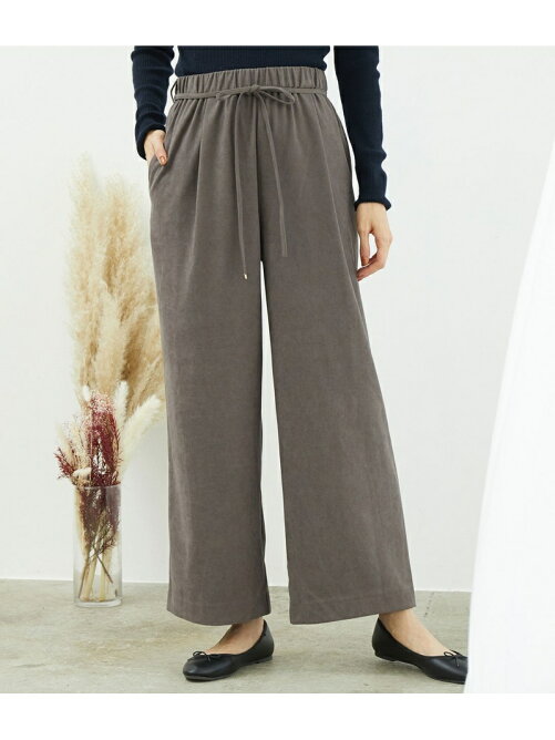 Rope Picnic ベロアタッチイージーワイドパンツ Rakuten Fashion 楽天ファッション 旧楽天ブランドアベニュー V