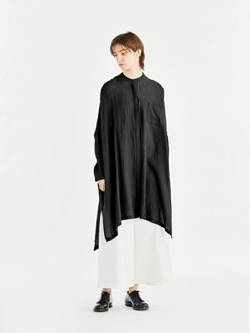 Marcourt ゆきふぃるむ紹介 Mizuiro Ind ダブルガーゼバンドカラーワイドシャツ Rakuten Fashion 楽天ファッション 旧楽天ブランドアベニュー Cy1480