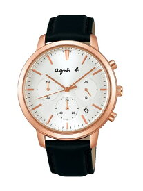 agnes b. HOMME LM02 WATCH FCRT965 時計 アニエスベー アクセサリー・腕時計 腕時計 ホワイト【送料無料】