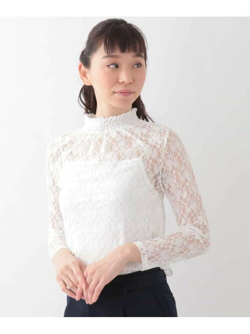 Ofuon ハイネックレースカットソー Rakuten Fashion 楽天ファッション 旧楽天ブランドアベニュー Q480