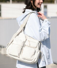Green Parks 【10ポケBag】収納アドバイザー監修アウトポケットトート グリーンパークス バッグ トートバッグ ホワイト ブラック カーキグリーン【送料無料】