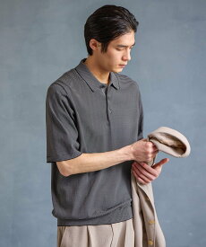 【SALE／30%OFF】GLOBAL WORK ニットポロ/Salon de GW/664780 グローバルワーク トップス ポロシャツ ネイビー ブラック グレー【送料無料】