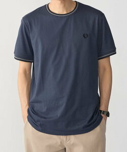 SHIPS MEN FRED PERRY: M1588V_TWIN TIPPED �V�b�v�X �g�b�v�X �J�b�g�\�[�ET�V���c �u���b�N�y���������z