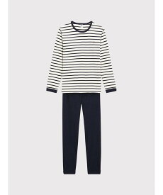 PETIT BATEAU マリニエール長袖パジャマ プチバトー インナー・ルームウェア パジャマ【送料無料】