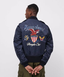 AVIREX Y&fB[X/IC&DEPOT/tCgWPbg/L-2 5th AIR FORCE ABbNX WPbgEAE^[ u]EWp[ O[yz