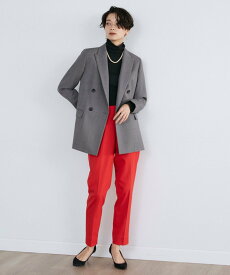 【SALE／57%OFF】INED テーパードパンツ《美脚ライン》 イネド パンツ その他のパンツ レッド ブラック ブラウン ブルー【送料無料】