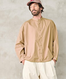 KELEN 「KELEN MENS / ケレン メンズ」BALLOON SHIRT ビーアパートメント トップス シャツ・ブラウス ブラック ベージュ グレー【送料無料】