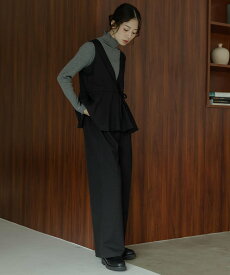 【SALE／30%OFF】Sonny Label ペプラムオールインワン サニーレーベル オールインワン・オーバーオール オールインワン・つなぎ グレー ブラック【送料無料】