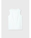 【WEB限定】シルクタッチコットンスリーブレスTシャツ